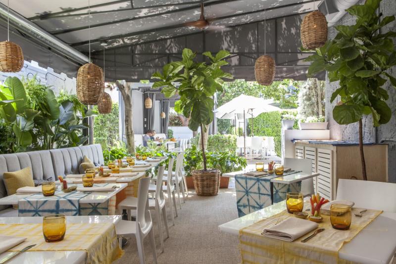 chi chi restaurant at the Avalon hotel