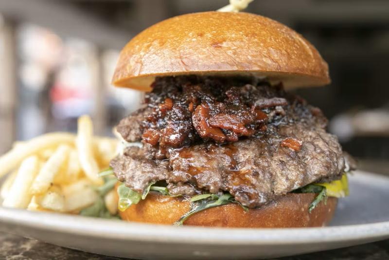 zin bistro original burger