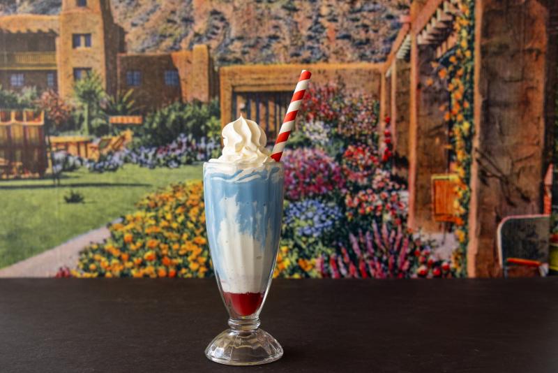 Adult Bomb Pop Shake from The Phoenician Tavern at The Phoenician