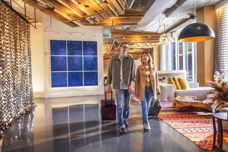 Ameswell - Checking In at Lobby