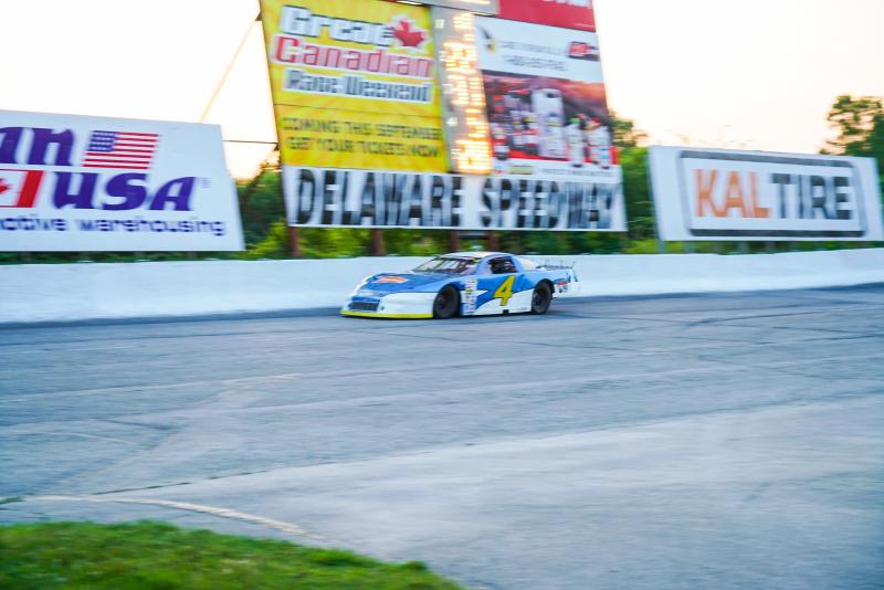 stock car at Delaware Speedway