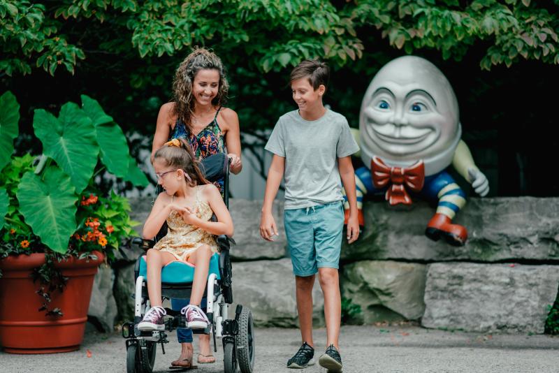 family at Storybook Gardens