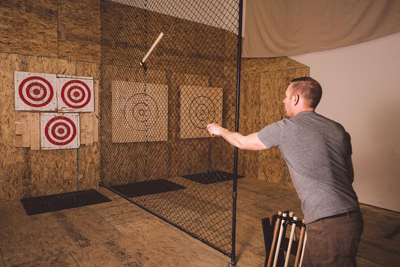 Throwing Axes at Valley Axe