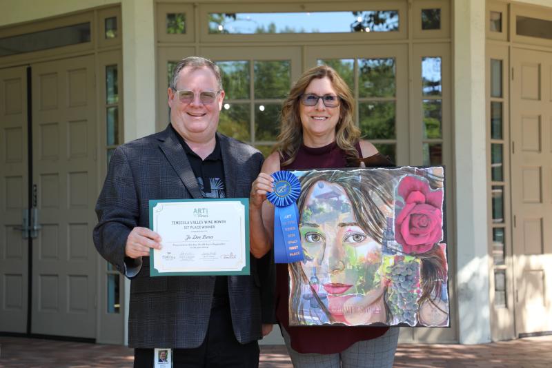 Art in the Vines Winner