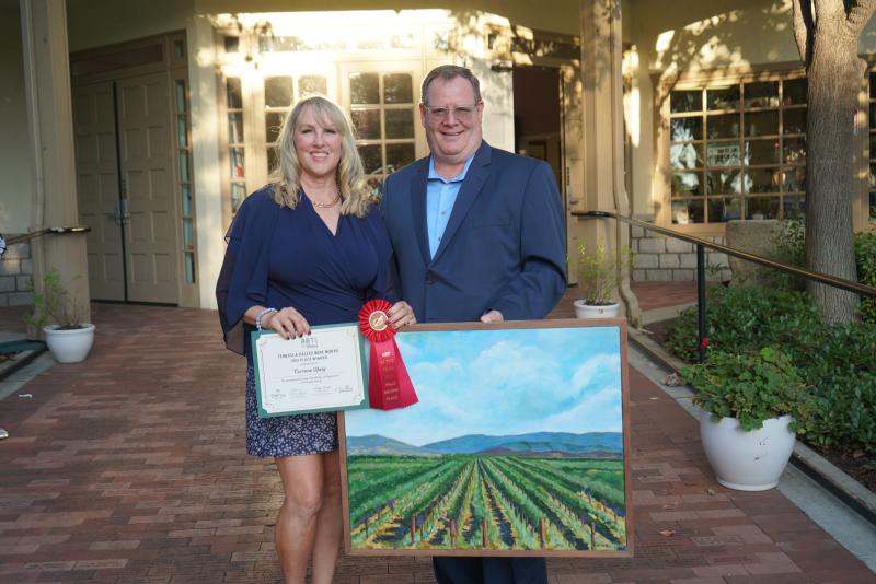 Art in the Vines Winner