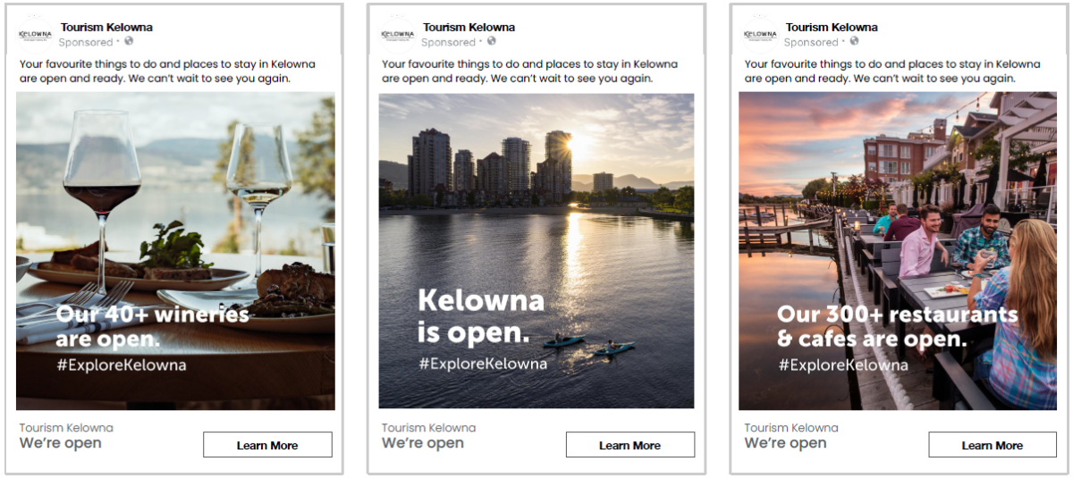 Photo of Kelowna is Open Ad