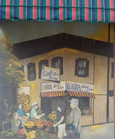 Central Drug Store Mural 1