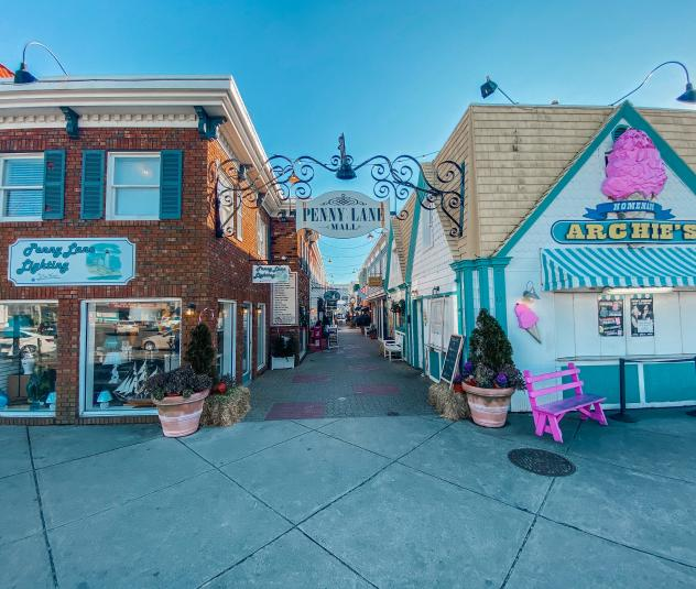 Penny Lane Mall Streetscape