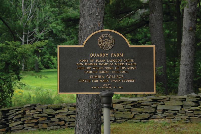 Historic Marker Outside Quarry Farm