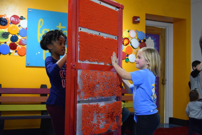Kids at the Children's Museum Of Evansville