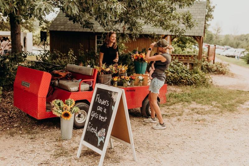 Flowers at Cider Hill