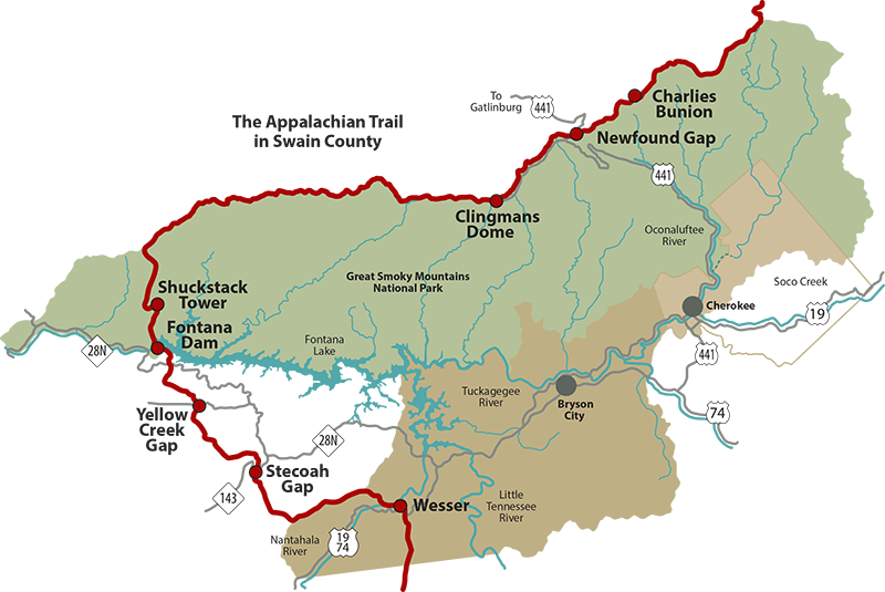 Appalachian Trail Map