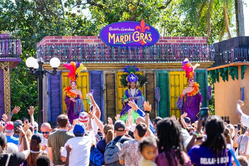 Busch Gardens- Mardi Gras