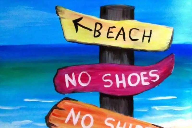 Tampa Paint Party Event – Beach Rules