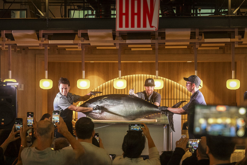 Lunar New Year Day 2: Bluefin Tuna Carving