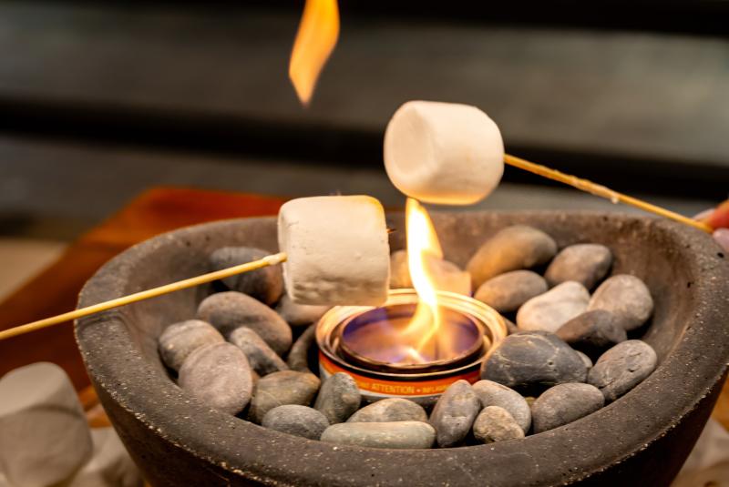 Tabletop Firetop Smore's for National Smore's Day
