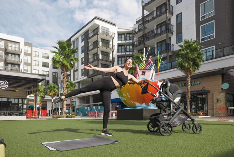 Stroller Sculpt at Midtown Tampa