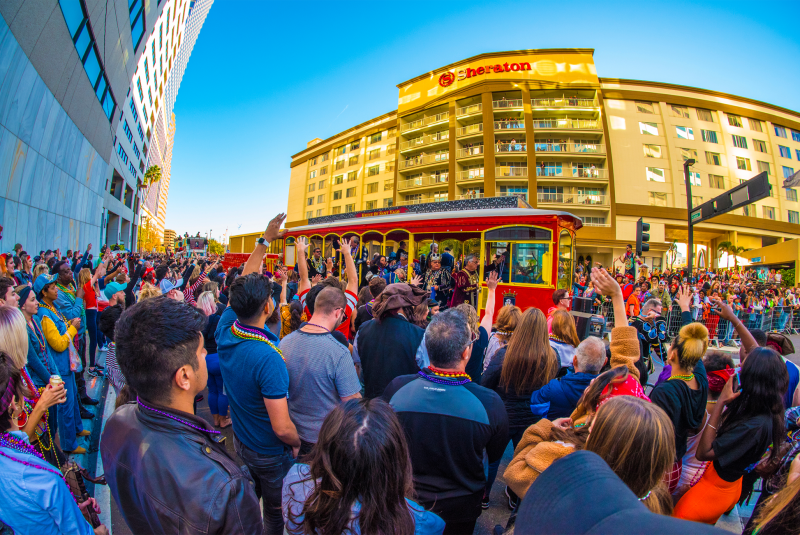 Illuminated Knight Parade