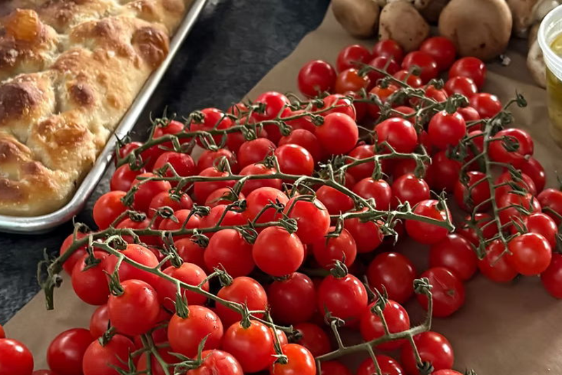 Spring Equinox Sourdough Focaccia