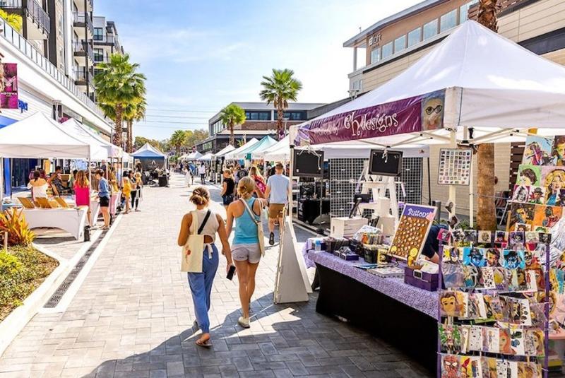 Sunset Market in Midtown Tampa