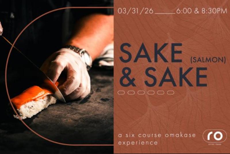 Sake (salmon) & Sake: Omakase Dinner at RO Hyde Park