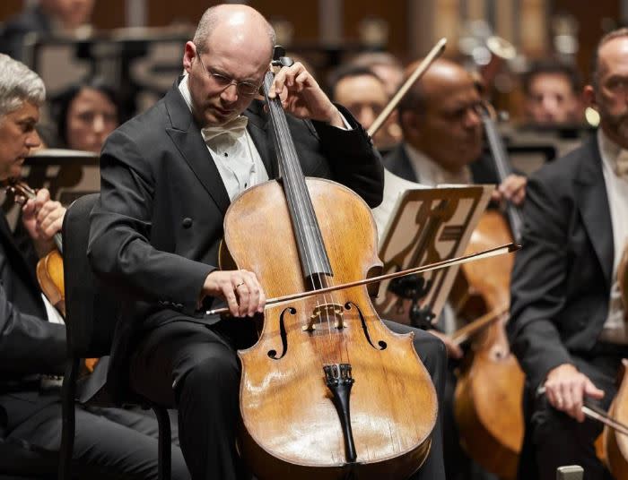 Westmoreland Symphony Orchestra cellist