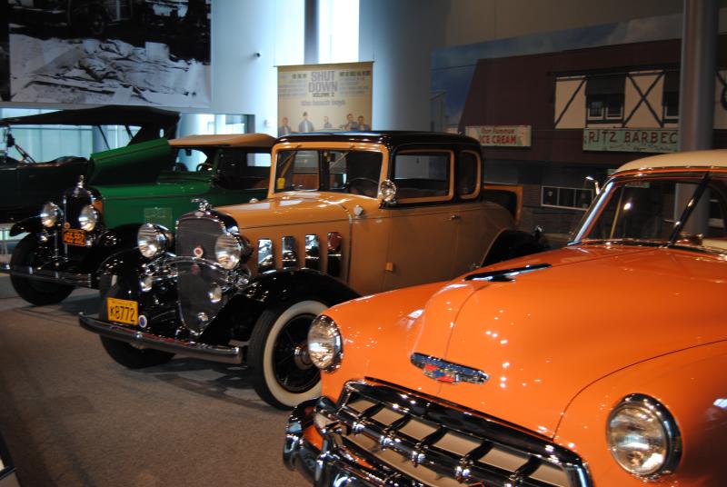 Museum quality Chevys at America on Wheels in Allentown Pa