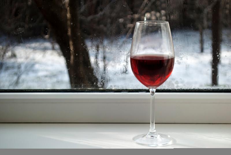 Winter Wine Window