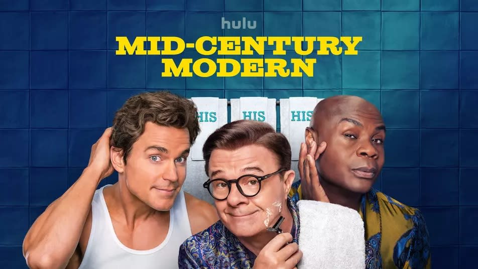 Poster for Mid-Century Modern TV show on hulu.