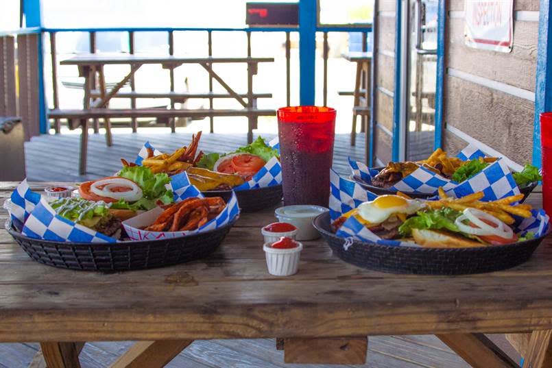 padre island burger company outside