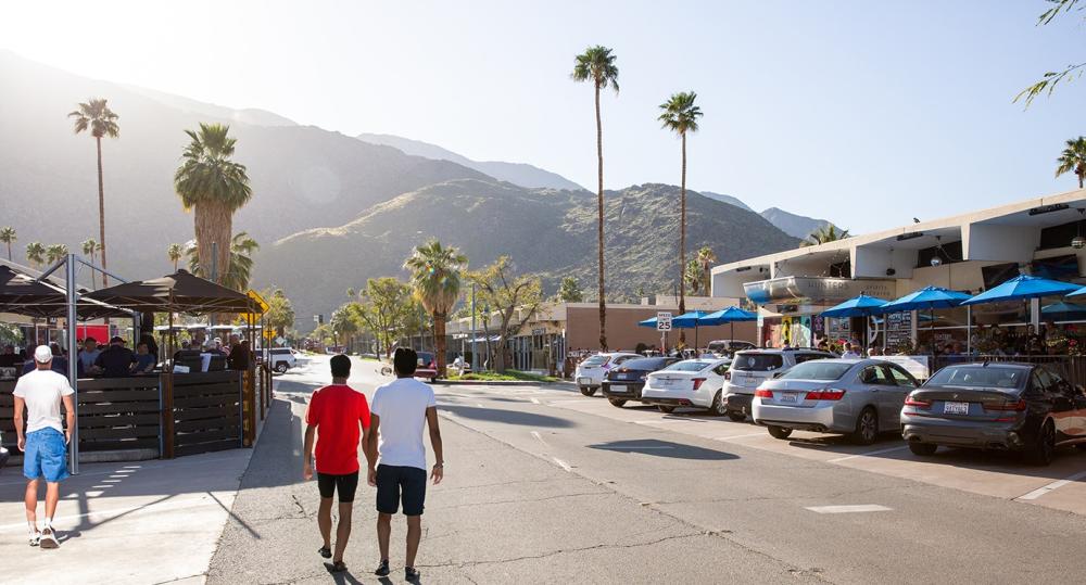 Visit Palm Springs arenas district