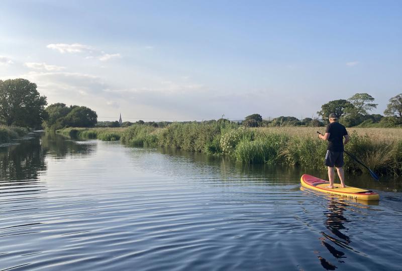 SUP on Chichester Canal