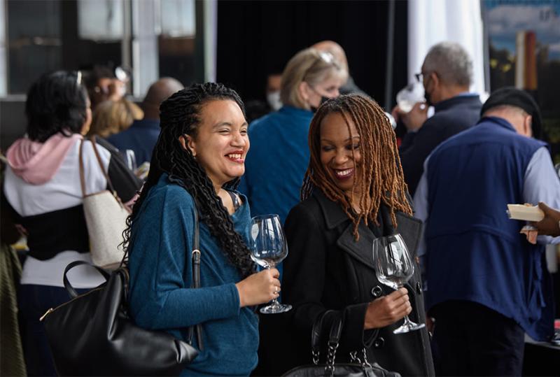 Group of women at the Black Vines Event