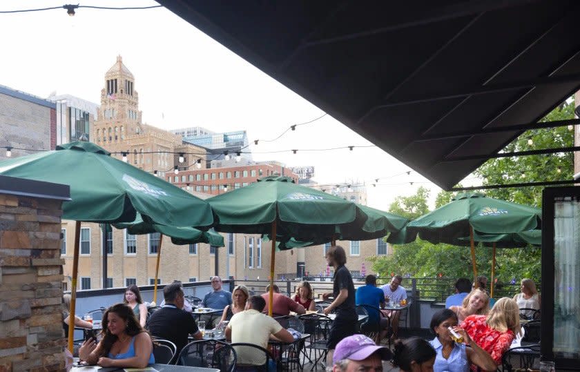 The Tap House's patio