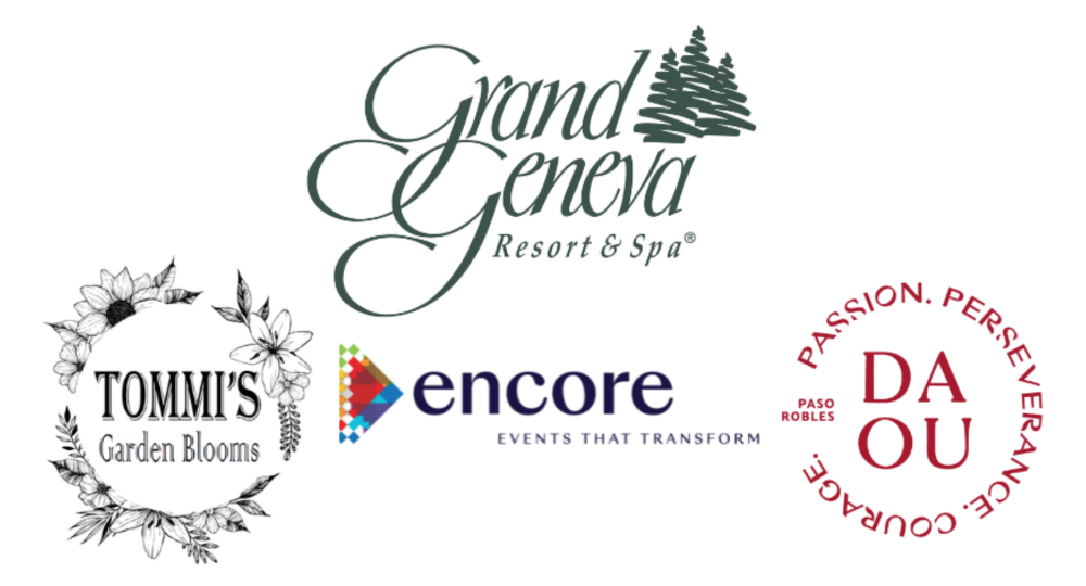 Logos of annual dinner sponsors