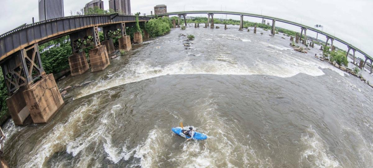 Kayak at the James River