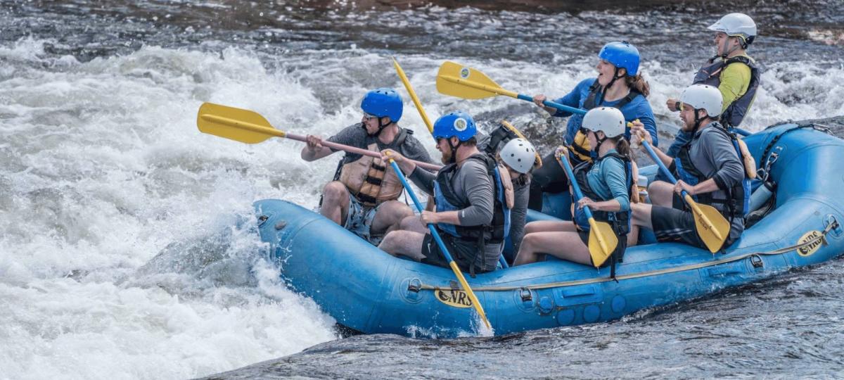 Rafting at the James River