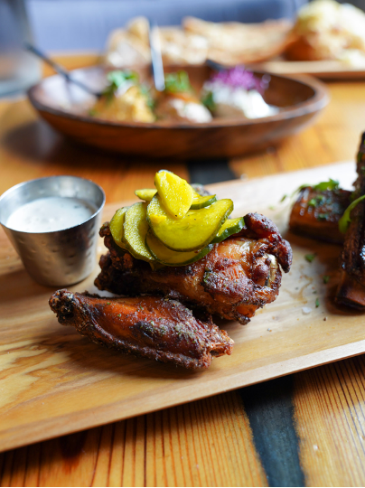 Amber Ox Public House wings