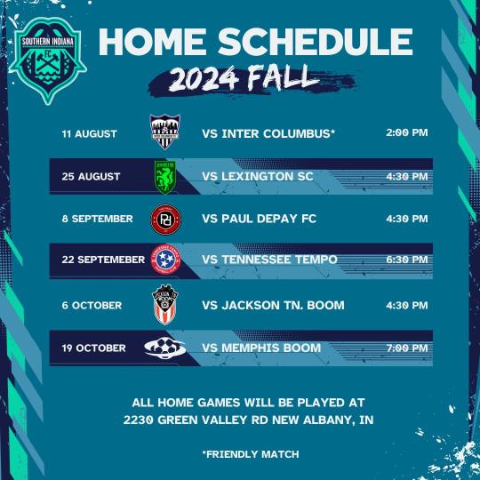 Southern Indiana FC Fall 2024