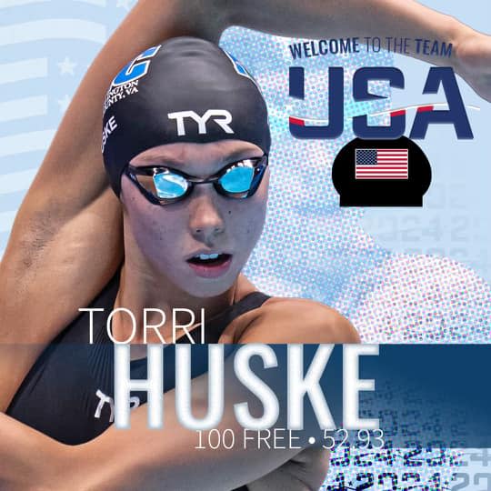 USA Swimming - Torri Huske- Athletes