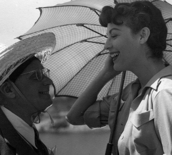 Ava Gardner and Albert Lewin