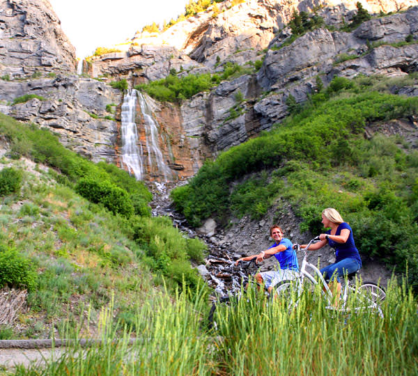 Highlights of Utah Valley Itinerary - Waterfall