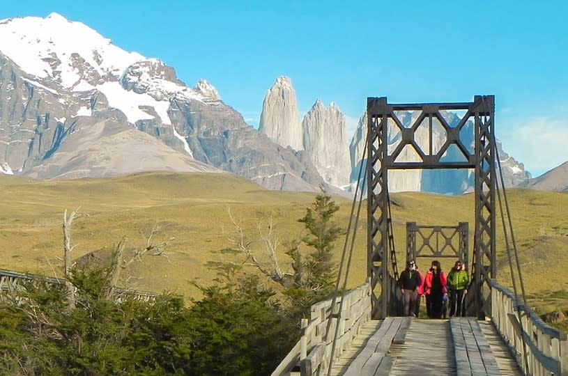 The Black Bridge in Patagonia - Credit Jeff Lucas
