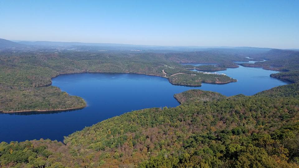 Raystown Lake Aerial