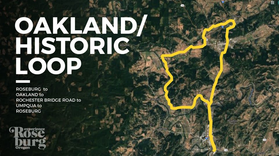 Touring Map - Oakland Historic Loop