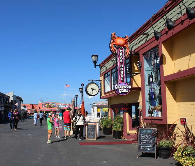 Food With A View At The Crab House On Old Fisherman S Wharf Crab House On Old Fisherman S Wharf