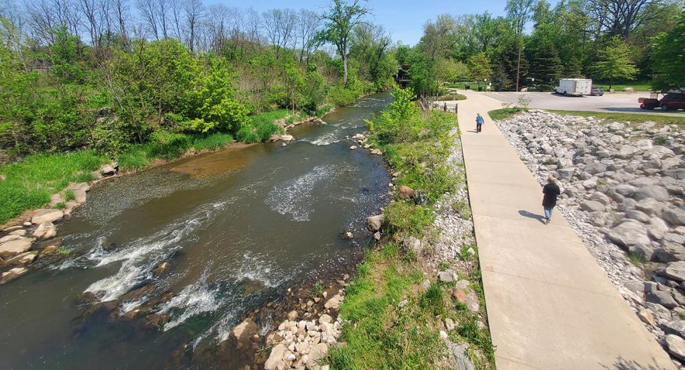 Huron River in Dexter