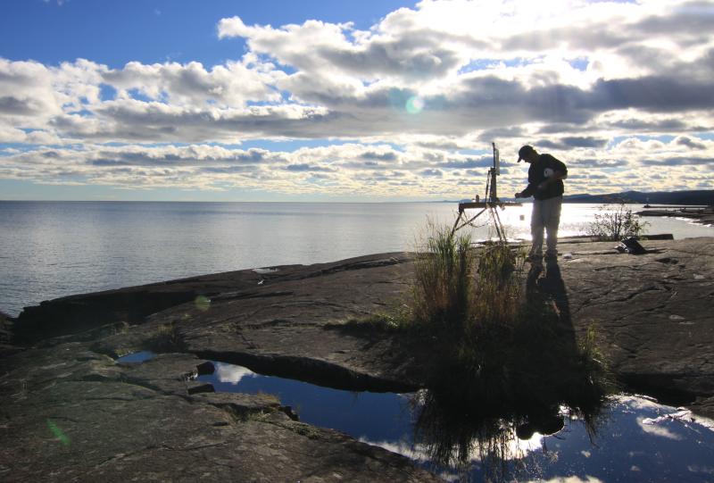 Plein Air Grand Marais - by Kjersti Vick VCC UL (crop)
