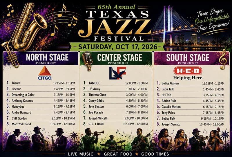Jazz Fest 26' Saturday Music Lineup