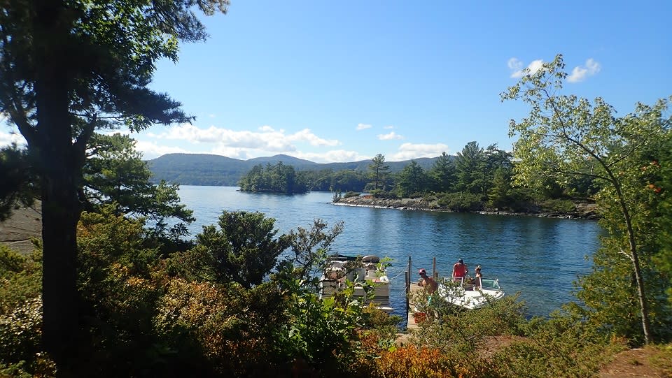 Lake George Island Camping